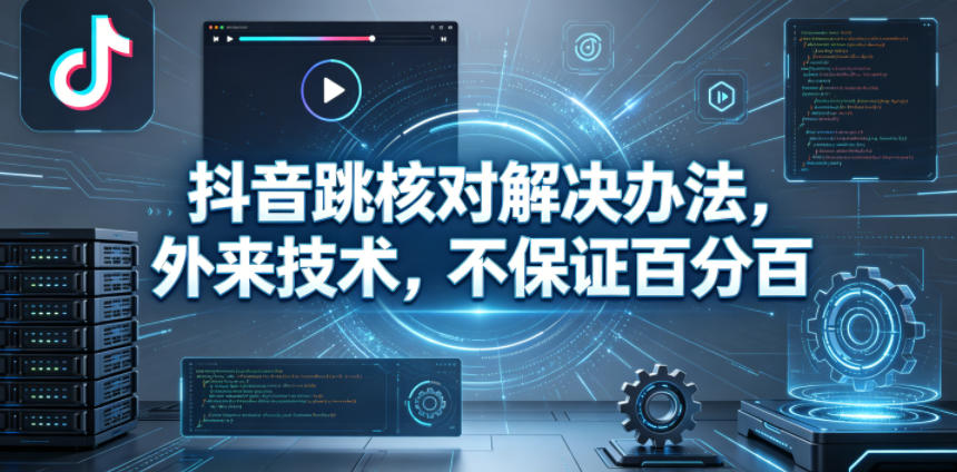 抖音跳核对解决办法，外来技术，不保证百分百-云网创