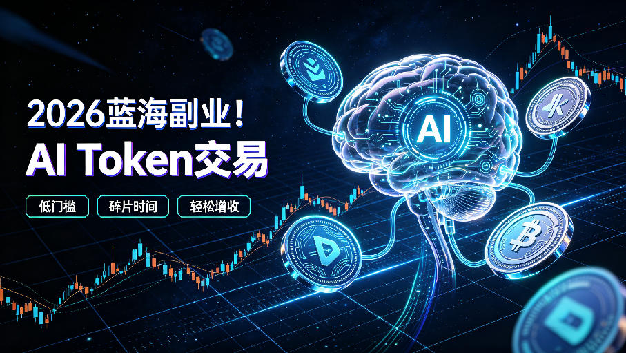 2026全新风口副业｜AI智能Token交易，空闲时间轻松 賺 收益，无需全天盯盘【揭秘】-云网创