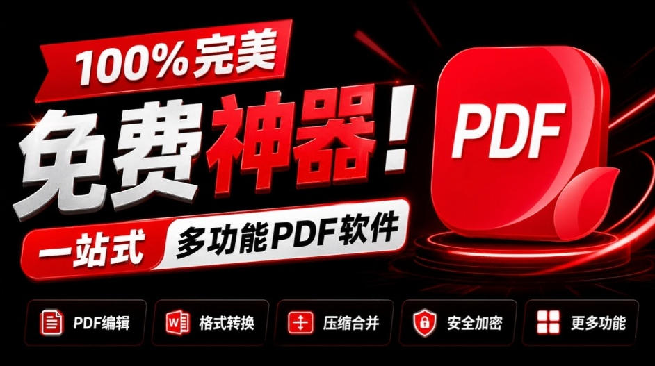 100%完美免费神器!一站式多功能PDF软件,支持PDF格式转换压缩编辑等,简约无广告,太Nice了JOPDF-云网创