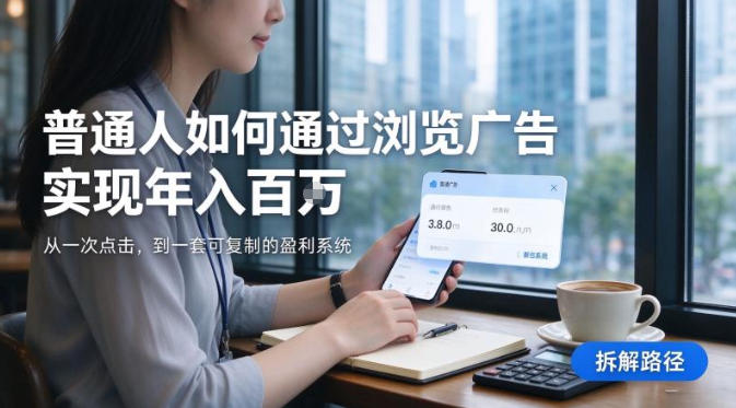 2026最新技术，24小时全自动浏览广告，全网独家项目，单台设备日入200+新手小白可快速上手，支持实地学习实地考察【揭秘】-云网创