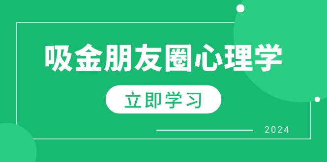 朋友圈吸金心理学：揭秘心理学原理，增加业绩，打造个人IP与行业权威-云网创